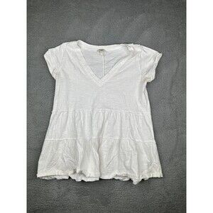 Umgee tiered ruffle baby doll tunic size medium